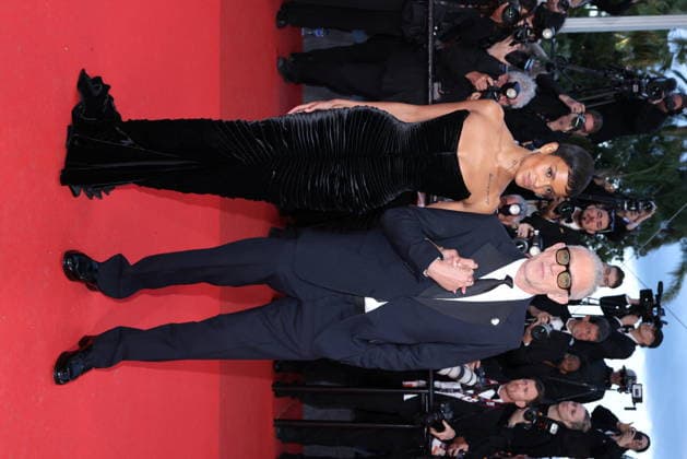 Cannes - Histoires Paralleles (Parallel Tales) Red Carpet Vincent Cassel and girlfriend, Narah Baptista at the Histoires Paralleles (Parallel Tales) screening red carpet during the 79th annual Cannes Film Festival at Palais des Festivals on May 14, 2026 in Cannes, France. Photo by Jerome Domine ABACAPRESS.COM Cannes France  Copyright: xDominexJerome ABACAx