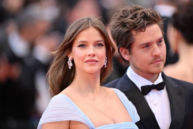 79th Cannes Film Festival: Histoires Paralleles (Parallel Tales) screening CANNES, FRANCE - MAY 14: Hungarian model Barbara Palvin (L) and US actor Dylan Sprouse (R) arrive for the screening of the film Histoires Paralleles (Parallel Tales) at the 79th edition of the Cannes Film Festival in Cannes, France on May 14, 2026. Mustafa Yalcin Anadolu Cannes France. Editorial use only. Please get in touch for any other usage.  Copyright: x2026xAnadoluxMustafaxYalcinx