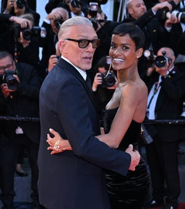 79th Cannes Film Festival: Histoires Paralleles (Parallel Tales) screening CANNES, FRANCE - MAY 14: French actor Vincent Cassel (L) and his partner Brazilian model Narah Baptista (R) arrive for the screening of the film Histoires Paralleles (Parallel Tales) at the 79th edition of the Cannes Film Festival in Cannes, France on May 14, 2026. Mustafa Yalcin Anadolu Cannes France. Editorial use only. Please get in touch for any other usage.  Copyright: x2026xAnadoluxMustafaxYalcinx