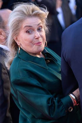 Parallel Tales Premiere at 79th Festival de Cannes - Cannes, France CANNES, FRANCE. May 14, 2026: Catherine Deneuve at the premiere for Parallel Tales at the 79th Festival de Cannes. Picture: Paul Smith Featureflash Cannes France  Copyright: xPaulxSmithx xFeatureflashx