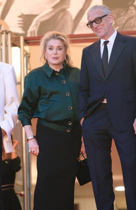 Parallel Tales Premiere at 79th Festival de Cannes - Cannes, France CANNES, FRANCE. May 14, 2026: Catherine Deneuve & Vincent Cassel at the premiere for Parallel Tales at the 79th Festival de Cannes. Picture: Paul Smith Featureflash Cannes France  Copyright: xPaulxSmithx xFeatureflashx