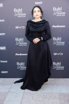 Cannes Prix Build Your Dreams MP Cannes, France- May 14: Hafsia Herzi attends the Prix Build Your Dreams cocktail during 79th Festival of Cannes, on May 14, 2026 in Cannes, France. Photo by Marco Piovanotto ABACAPRESS:COM Cannes France  Copyright: xPiovanottoxMarco ABACAx