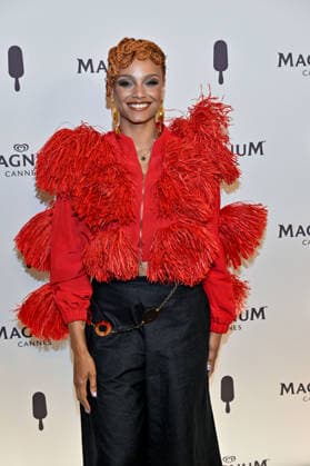 Cannes House Of Magnum Party JR Alicia Aylies attending the House of Magnum Party during the 79th Cannes Film Festival in Cannes, France on May 14, 2026. Photo by Julien Reynaud APS-Medias ABACAPRESS.COM Cannes France  Copyright: xReynaudxJulien APS-Medias ABACAx