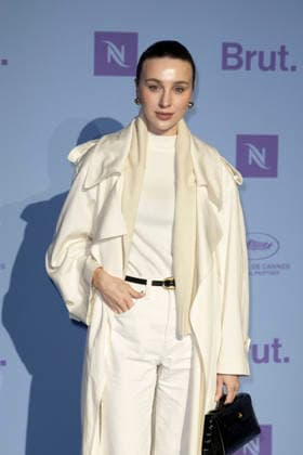 Cannes Nespresso party MP Cannes, France- May 14: Mary Leest attends the Nespresso party during 79th Festival of Cannes, on May 14, 2026 in Cannes, France. Photo by Marco Piovanotto ABACAPRESS:COM Cannes France  Copyright: xPiovanottoxMarco ABACAx