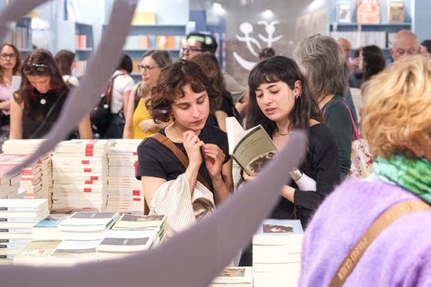 Salone Internazionale del Libro di Torino 2026 – Opening Day in Turin - 14 May 2026 Visitors are seen during the opening day of the Turin International Book Fair at Lingotto Fiere. Turin Italy Copyright: xDavidexDixLallax xSOPAxImagesx DDILALLA-9306