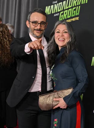 ˜Star Wars: The Mandalorian and Grogu™ World Premiere Omid Abtahi and Sabrina Bolin arriving to Star Wars: The Mandalorian and Grogu world premiere held at the TCL Chinese Theatre on May 14, 2026 in Hollywood, CA. Hollywood TCL Chinese Theatre California USA Copyright: xLISAxOConnorx xAFF-USA.comx