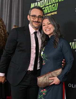 ˜Star Wars: The Mandalorian and Grogu™ World Premiere Omid Abtahi and Sabrina Bolin arriving to Star Wars: The Mandalorian and Grogu world premiere held at the TCL Chinese Theatre on May 14, 2026 in Hollywood, CA. Hollywood TCL Chinese Theatre California USA Copyright: xLISAxOConnorx xAFF-USA.comx