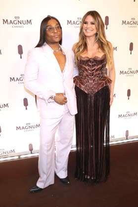 Law Roach und Heidi Klum bei der House of Magnum Afterparty im Rahmen des Festival de Cannes 2026 79. Internationale Filmfestspiele von Cannes im Palais StÃ phanie Beach. Cannes, 14.05.2026