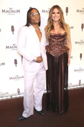 Law Roach und Heidi Klum bei der House of Magnum Afterparty im Rahmen des Festival de Cannes 2026 79. Internationale Filmfestspiele von Cannes im Palais StÃ phanie Beach. Cannes, 14.05.2026