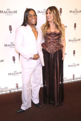 Law Roach und Heidi Klum bei der House of Magnum Afterparty im Rahmen des Festival de Cannes 2026 79. Internationale Filmfestspiele von Cannes im Palais StÃ phanie Beach. Cannes, 14.05.2026