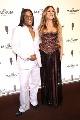 Law Roach und Heidi Klum bei der House of Magnum Afterparty im Rahmen des Festival de Cannes 2026 79. Internationale Filmfestspiele von Cannes im Palais StÃ phanie Beach. Cannes, 14.05.2026