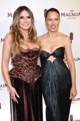 Heidi Klum und Adriana Lima bei der House of Magnum Afterparty im Rahmen des Festival de Cannes 2026 79. Internationale Filmfestspiele von Cannes im Palais StÃ phanie Beach. Cannes, 14.05.2026