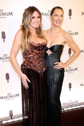 Heidi Klum und Adriana Lima bei der House of Magnum Afterparty im Rahmen des Festival de Cannes 2026 79. Internationale Filmfestspiele von Cannes im Palais StÃ phanie Beach. Cannes, 14.05.2026