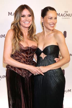 Heidi Klum und Adriana Lima bei der House of Magnum Afterparty im Rahmen des Festival de Cannes 2026 79. Internationale Filmfestspiele von Cannes im Palais StÃ phanie Beach. Cannes, 14.05.2026