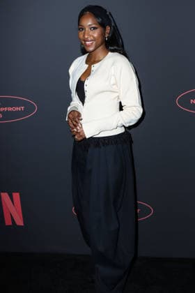 Netflix Upfront 2026 MANHATTAN, NEW YORK CITY, NEW YORK, USA - MAY 13: Carlacia Grant arrives at the Netflix Upfront 2026 held at Sunset Pier 94 Studios on May 13, 2026 in Manhattan, New York City, New York, United States. New York City Sunset Pier 94 Studios New York United States Copyright: xImagexPressxAgencyx