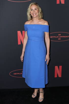 Netflix Upfront 2026 MANHATTAN, NEW YORK CITY, NEW YORK, USA - MAY 13: Leanne Morgan arrives at the Netflix Upfront 2026 held at Sunset Pier 94 Studios on May 13, 2026 in Manhattan, New York City, New York, United States. New York City Sunset Pier 94 Studios New York United States Copyright: xImagexPressxAgencyx