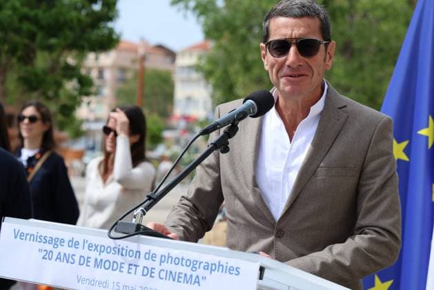 FESTIVAL DE CANNES 2026 Pierre Teyssot MAXPPP 79th Cannes Film Festival on 15 05 2026 in Cannes, France 20 ans de Madame Figaro Photo Exposition with David Lisnard Cannes Mayor and Candidate for the France 2027 Presidential Election with Anne Florence Schmitt CEO Figaro Madame David Lisnard Pierre Teyssot Maxppp 79th international Cannes film festival takes place may 12th to 23rd 2026 Cannes Alpes Maritimes France  Copyright: xMAXPPPxPierrexTeyssotx TEY62026 TEY62026