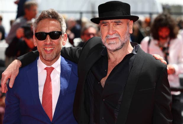 May 15, 2026, Cannes, Cote D azur, France: ERIC CANTONA and a guest on the red carpet for the screening of ALL OF A SUDDEN at the 79th Annual Cannes Film Festival at Palais des Festivals in Cannes, France Cannes France - ZUMAc179 20260515_zep_c179_060 Copyright: xMickaelxChavetx