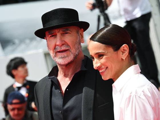 IPA84717495 - Cannes, 79th Cannes Film Festival 2026, evening 4 - red carpet of SOUDAIN (ALL OF A SUDDEN). Pictured: Eric Cantona and Rachida Brakni  Copyright: xManuelexMangiarottix xPoolxPhotoxEventsx07x 84717495