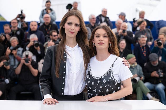 Cannes Sanguine Photocall LZ Marion Le Corroller and Mara Taquin attending the Sanguine photocall during the 79th Cannes Film Festival in Cannes, France on May 15, 2026. Photo by Laurent Zabulon ABACAPRESS.COM Cannes  Copyright: xZabulonxLaurentx