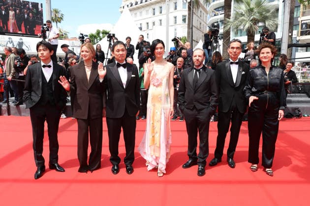 Soudain (All Of A Sudden) Screening at the 79th Annual Cannes Film Festival Jean-Charles Clichet, Marie Bunel, Virginie Efira, RyÃ»suke Hamaguchi, Tao Okamoto, Kodai Kurosaki and Kyozo Nagatsuka - Soudain (All Of A Sudden) Screening at the 79th Annual Cannes Film Festival in Cannes, France on May 15, 2026  Copyright: x Chassery+Courdjix
