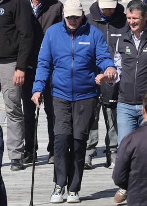 Simoneta Gómez Acebo accompanies King Juan Carlos on his journey at sea King Juan Carlos returns to port after his journey at sea, on May 15, 2026, in Sanxenxo Galicia, Spain PUERTO SANXENXO SIMONETA GÓMEZ ACEBO REY JUAN CARLOS 15 MAY 2026 Raú Sanxenxo Sanxenxo Sanxenxo Espana  Copyright: xRaulxTerrelx 7525720