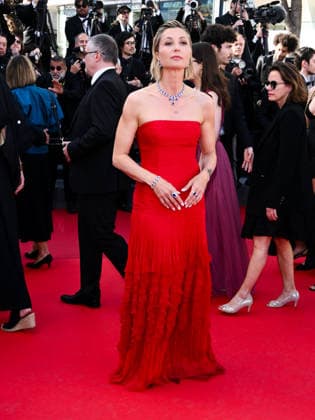 IPA84723668 - Cannes, 79th Cannes Film Festival 2026, evening 4 - red carpet of KARMA. Pictured: Anna Ferzetti  Copyright: xTerenghi Ipa-Agency.netx xPoolxPhotoxEventsx07x 84723668