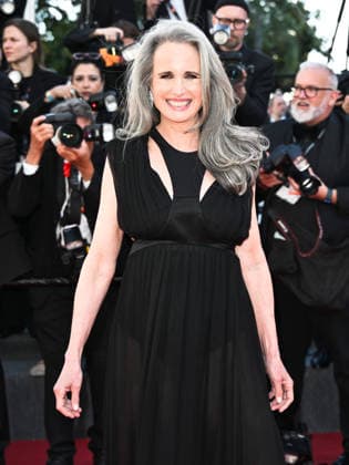 IPA84723868 - Cannes, 79th Cannes Film Festival 2026, evening 4 - red carpet for KARMA. Pictured is Andie MacDowell  Copyright: xSimonexComix xPoolxPhotoxEventsx07x 84723868