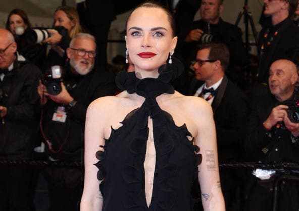 Cannes - Gentle Monster Red Carpet Cara Delevingne attends the Gentle Monster screening on the red carpet during the 79th annual Cannes Film Festival at Palais des Festivals on May 15, 2026 in Cannes, France. Photo by Jerome Domine ABACAPRESS.COM Cannes France  Copyright: xDominexJerome ABACAx