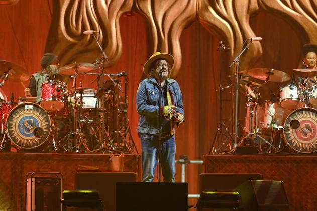 Music Concert - Zucchero - BAILA (sexy thing) 25th - Under the Moonlight Zucchero playing in Mantova during Zucchero - BAILA (sexy thing) 25th - Under the Moonlight, Music Concert in Mantova, Italy, May 15 2026 Mantova PalaUnical Italy Copyright: xAlessioxTarpinix xLiveMediax LPM_2452284