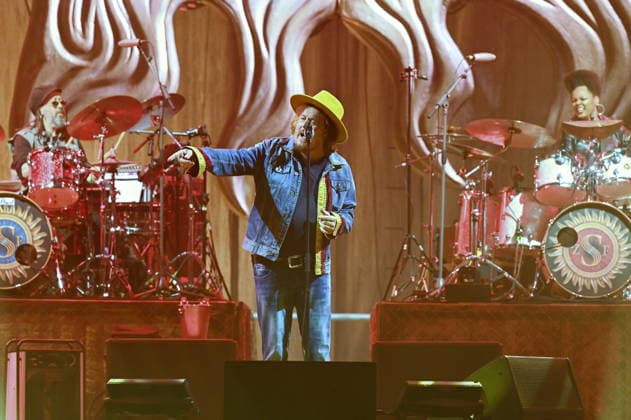 Music Concert - Zucchero - BAILA (sexy thing) 25th - Under the Moonlight Zucchero playing in Mantova during Zucchero - BAILA (sexy thing) 25th - Under the Moonlight, Music Concert in Mantova, Italy, May 15 2026 Mantova PalaUnical Italy Copyright: xAlessioxTarpinix xLiveMediax LPM_2452293