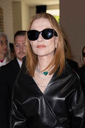 Cannes Isabelle Huppert Exits Martinez MP Cannes, France- May 14: Isabelle Huppert leaves the Martinez Hotel during 79th Festival of Cannes, on May 15, 2026 in Cannes, France. Photo by Marco Piovanotto ABACAPRESS:COM Cannes France  Copyright: xPiovanottoxMarco ABACAx