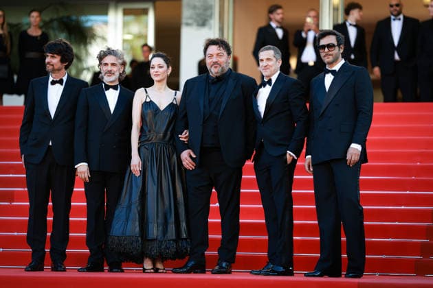 79ème Festival International du Film de Cannes Montée des marches du film Karma 79ème Festival International du Film de Cannes montee Karma 79th International Cannes Film Festival Red carpet Karma with Simon Jacquet, Leonardo Sbaraglia, Marion Cotillard, Denis Ménochet, Guillaume Canet and Maxime Nucci 456114 2026 05 15  Copyright: xLionelxGuericolas MPPx STAR_456114_165