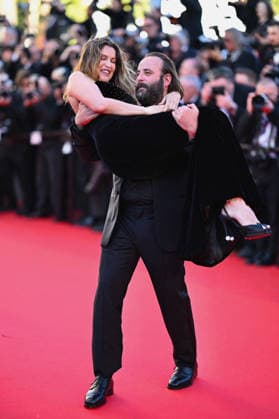 Cannes Karma Red Carpet. FC Laetitia Casta and Vincent Macaigne attending the Karma red carpet during the 79th Cannes Film Festival in Cannes, France on May 15, 2026. Photo by Franck Castel ABACAPRESS.COM Cannes  Copyright: xCastelxFranck ABACAx