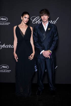 Kenya Kinski Jones and Will Peltz at the Chopard Trophy dinner at the Carlton Beach Club during the 79th Cannes International Film Festival on 15 May 2026 Olivier Borde Bestimage the Chopard Trophy dinner at the Carlton Beach Club during the 79th Cannes International Film Festival on 15 May 2026 Cannes France  Copyright: xOLIVIERxBORDEx xBESTIMAGExOLIVIERxBORDEx xBESTIMAGEx