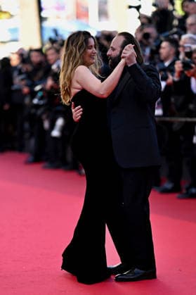Cannes Karma Red Carpet. FC Laetitia Casta and Vincent Macaigne attending the Karma red carpet during the 79th Cannes Film Festival in Cannes, France on May 15, 2026. Photo by Franck Castel ABACAPRESS.COM Cannes  Copyright: xCastelxFranck ABACAx