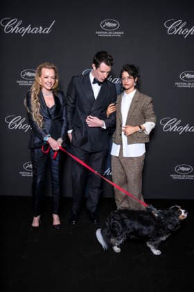 Caroline Scheufele, Connor Swindells, Odessa A zion au dîner du Trophée Chopard au Carlton Beach Club lors du 79ème Festival International du Film de Cannes le 15 mai 2026 Olivier Borde Bestimage the Chopard Trophy dinner at the Carlton Beach Club during the 79th Cannes International Film Festival on 15 May 2026 Cannes France  Copyright: xOLIVIERxBORDEx xBESTIMAGExOLIVIERxBORDEx xBESTIMAGEx