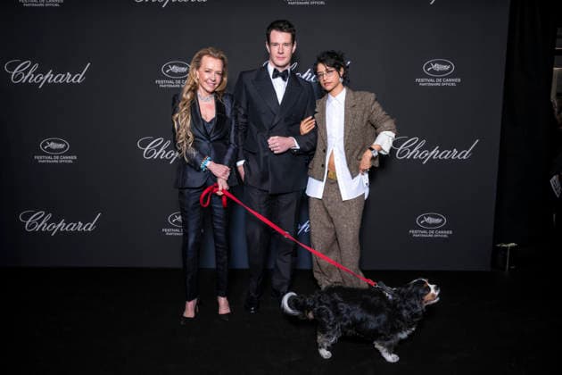 Caroline Scheufele, Connor Swindells, Odessa A zion au dîner du Trophée Chopard au Carlton Beach Club lors du 79ème Festival International du Film de Cannes le 15 mai 2026 Olivier Borde Bestimage the Chopard Trophy dinner at the Carlton Beach Club during the 79th Cannes International Film Festival on 15 May 2026 Cannes France  Copyright: xOLIVIERxBORDEx xBESTIMAGExOLIVIERxBORDEx xBESTIMAGEx