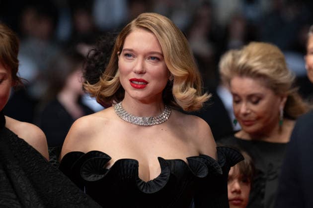 Cannes Gentle Monster Red Carpet LZ Lea Seydoux attending the red carpet screening of Gentle Monster during the 79th Cannes Film Festival in Cannes on May 15, 2026. Photo by Laurent Zabulon ABACAPRESS.COM Cannes  Copyright: xZabulonxLaurentx