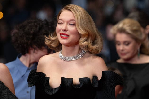 Cannes Gentle Monster Red Carpet LZ Lea Seydoux attending the red carpet screening of Gentle Monster during the 79th Cannes Film Festival in Cannes on May 15, 2026. Photo by Laurent Zabulon ABACAPRESS.COM Cannes  Copyright: xZabulonxLaurentx