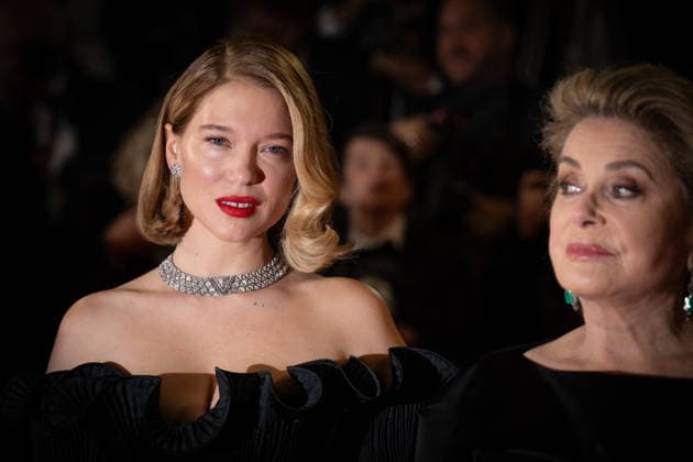 Cannes Gentle Monster Red Carpet LZ Lea Seydoux attending the red carpet screening of Gentle Monster during the 79th Cannes Film Festival in Cannes on May 15, 2026. Photo by Laurent Zabulon ABACAPRESS.COM Cannes  Copyright: xZabulonxLaurentx