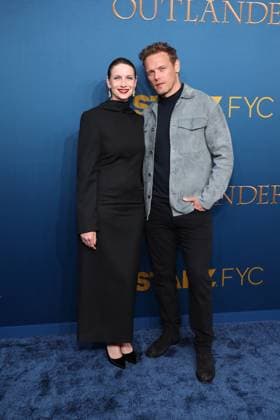 Los Angeles Ca May 15: Caitriona Balfe & Sam Heughan at The Season Finale Premiere of Outlander at the Linwood Dunn Theatre on May 15, 2026 Credit: USA - ZUMAa123 20260515_zaa_a123_009 Copyright: xAdMediax