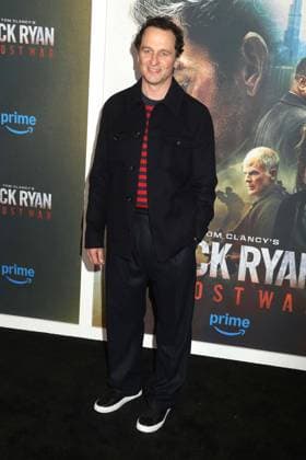 May 15, 2026, New York, New York, USA: Actor MATTHEW RHYS seen during the red carpet arrivals for Amazon MGM Studios Tom Clancy s Jack Ryan - Ghost War World Premiere held at Regal Times Square. New York USA  - ZUMAk03_ 20260515_zaf_k03_069 Copyright: xNancyxKaszermanx