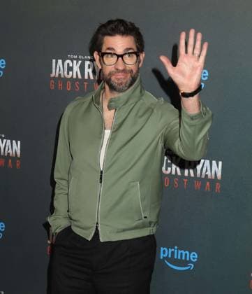 May 15, 2026, New York, New York, USA: Actor JOHN KRASINSKI seen during the red carpet arrivals for Amazon MGM Studios Tom Clancy s Jack Ryan - Ghost War World Premiere held at Regal Times Square. New York USA  - ZUMAk03_ 20260515_zaf_k03_048 Copyright: xNancyxKaszermanx