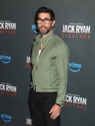May 15, 2026, New York, New York, USA: Actor JOHN KRASINSKI seen during the red carpet arrivals for Amazon MGM Studios Tom Clancy s Jack Ryan - Ghost War World Premiere held at Regal Times Square. New York USA  - ZUMAk03_ 20260515_zaf_k03_049 Copyright: xNancyxKaszermanx