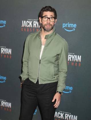 May 15, 2026, New York, New York, USA: Actor JOHN KRASINSKI seen during the red carpet arrivals for Amazon MGM Studios Tom Clancy s Jack Ryan - Ghost War World Premiere held at Regal Times Square. New York USA  - ZUMAk03_ 20260515_zaf_k03_047 Copyright: xNancyxKaszermanx