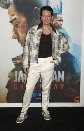 May 15, 2026, New York, New York, USA: Actor seen during the red carpet arrivals for Amazon MGM Studios Tom Clancy s Jack Ryan - Ghost War World Premiere held at Regal Times Square. New York USA  - ZUMAk03_ 20260515_zaf_k03_002 Copyright: xNancyxKaszermanx