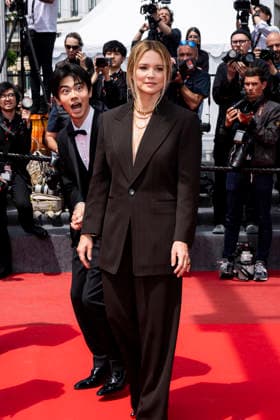 79th Cannes Film Festival Red carpet of the movie -Soudain- Palais des Festivals - Cannes, France Kyozo Nagatsuka;Kodai Kurosaki;Virginie Efira;Jean-Charles Clichet 79th Cannes Film Festival Red carpet of the movie -Soudain- Palais des Festivals - Cannes, France 15th May 2026 SGPItalia id 134688_038 *Not Exclusive  Copyright: xALFONSOxCATALANO SGPITALIAx