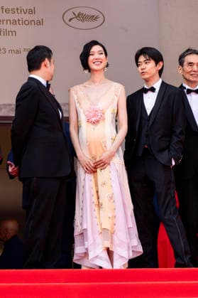79th Cannes Film Festival Red carpet of the movie -Soudain- Palais des Festivals - Cannes, France Tao Okamoto;Kodai Kurosaki;Kyozo Nagatsuka 79th Cannes Film Festival Red carpet of the movie -Soudain- Palais des Festivals - Cannes, France 15th May 2026 SGPItalia id 134688_038 *Not Exclusive  Copyright: xALFONSOxCATALANO SGPITALIAx