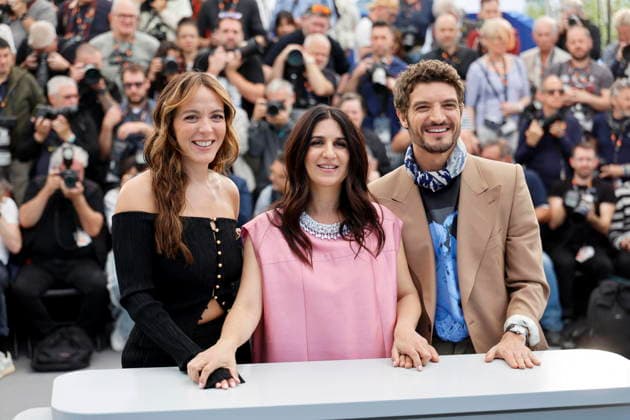 Monia Chokri, Géraldine Nakache and Niels Schneider at the photocall of the film Si Tu Penses Bien Think Good at the 79th International Film Festival in Cannes, France on May 16, 2026 Jacovides Moreau bestimage Si Tu Penses Bien Think Good photocall at the 79th annual Cannes Film Festival at Palais des Festivals on May 16, 2026 in Cannes, France Cannes France  Copyright: xJACOVIDES-MOREAUx xBESTIMAGExJACOVIDES-MOREAUx xBESTIMAGEx
